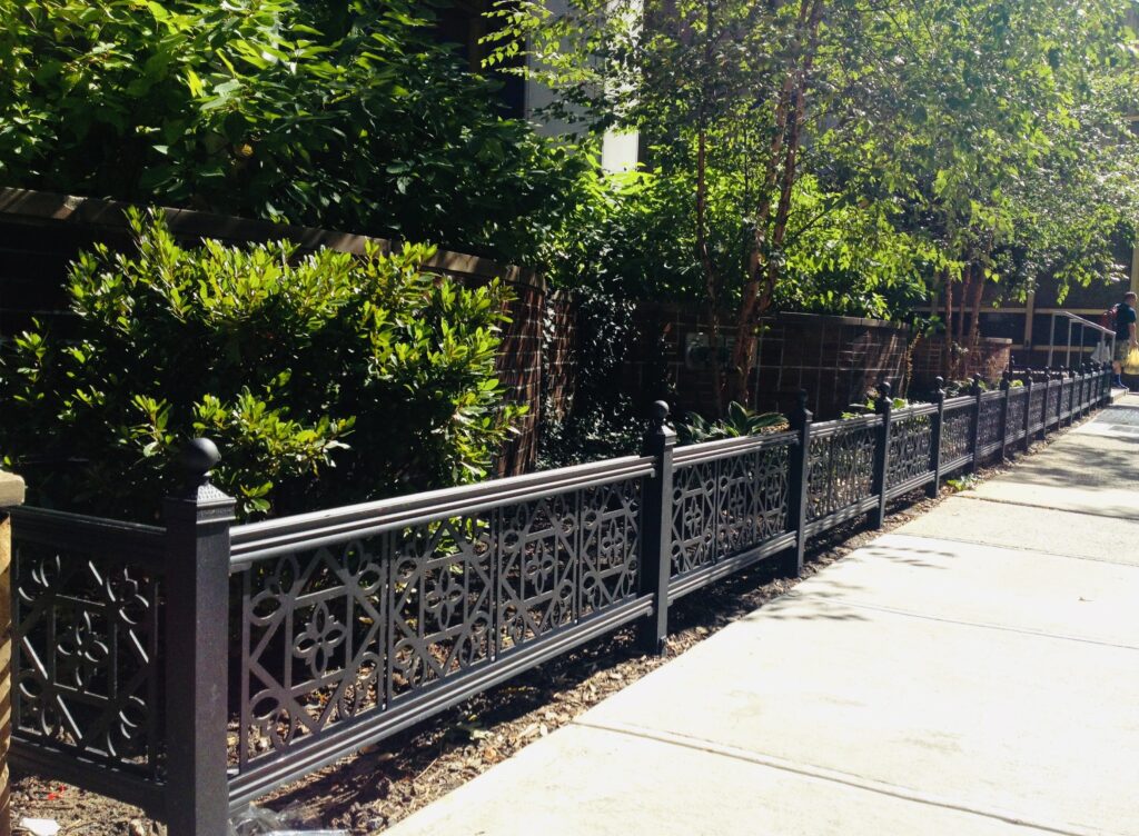 landscape fencing